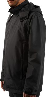 Men Rain Jacket Lightweight Waterproof With Hooded Outdoor Raincoat Jacket For Hiking Travel - Image 2